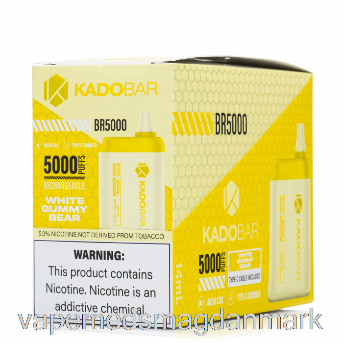 Vape Væske [5-pack] Kado Bar Br5000 Engangs